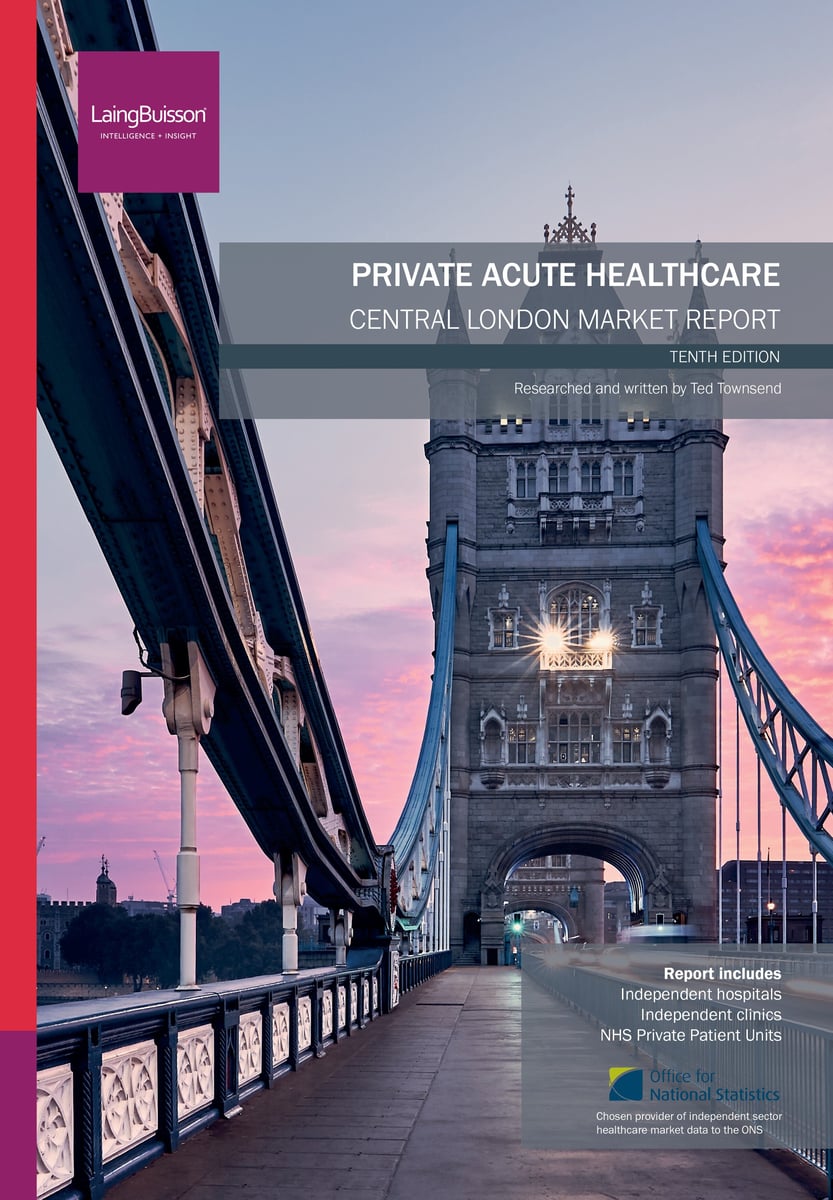 Private Acute Healthcare Central London 10ed Front Cover